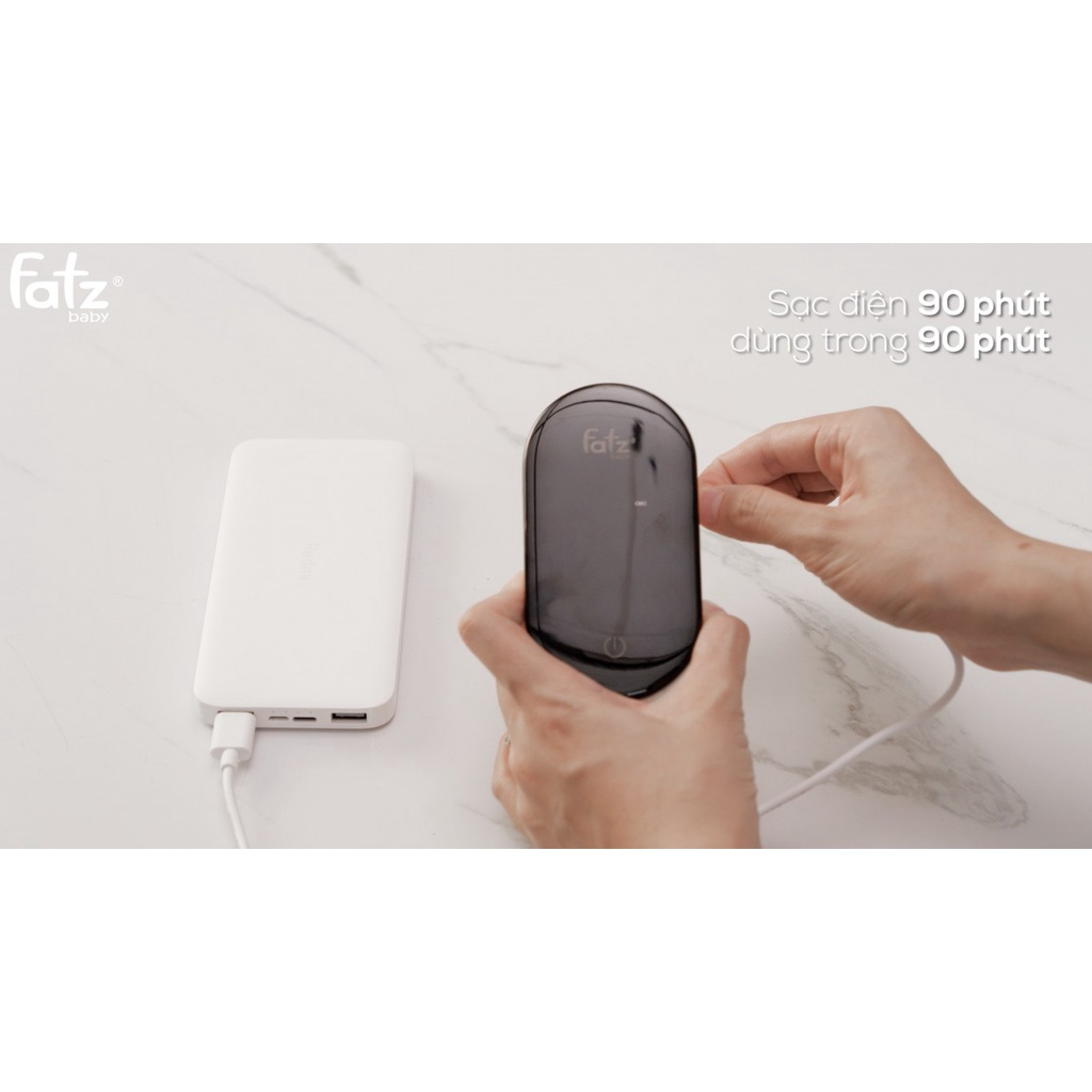 Máy hút sữa điện đôi Fatzbaby, Máy vắt sữa Fatz CHORUS 2 có màn hình Led cảm ứng tiện lợi