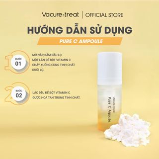 Măng tây baby - Tinh chất Vitamin C Tươi Giúp Sáng Da, Mờ Thâm Sạm Vacure:treat Pure C Ampoule