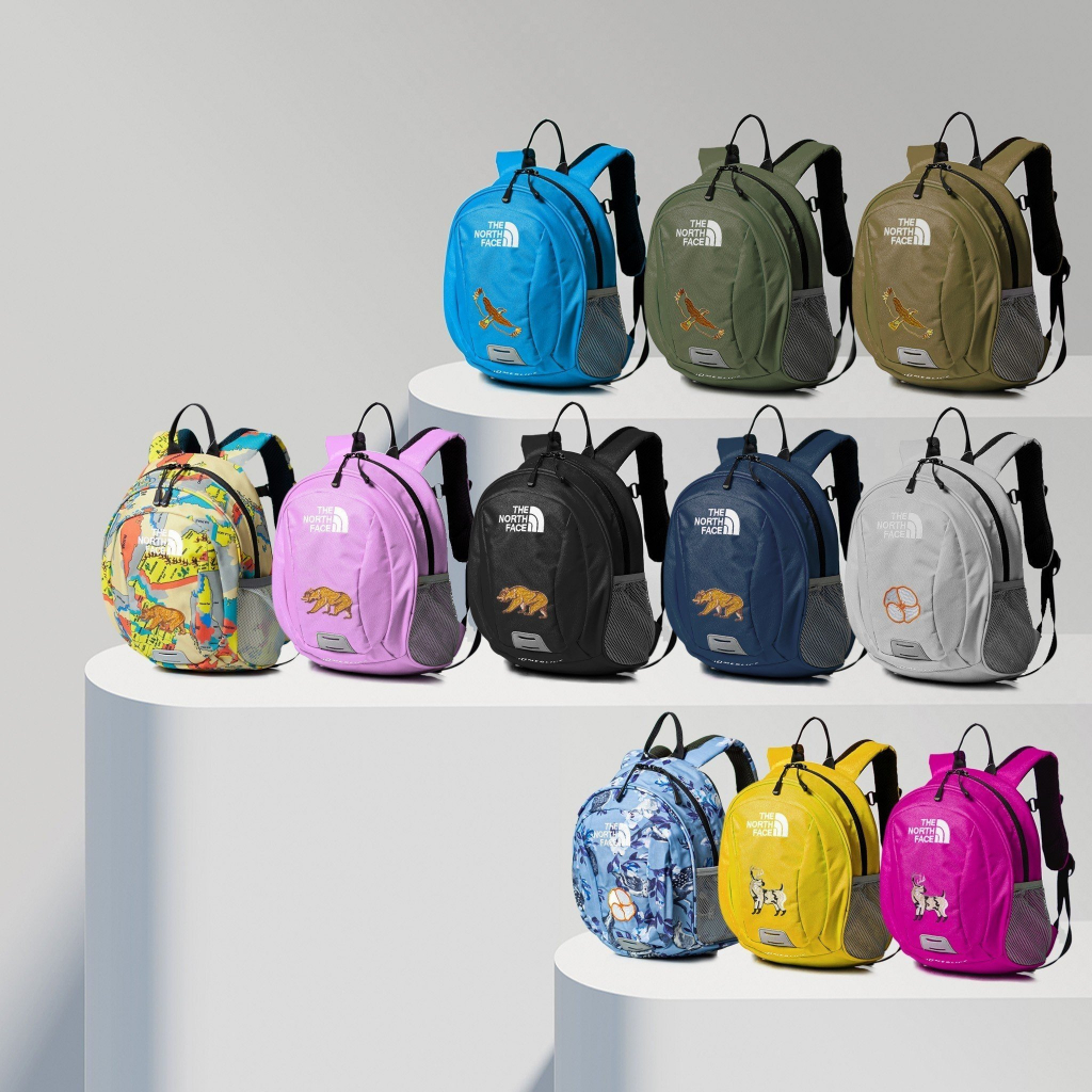 Balo Bé Trai Bé Gái Trẻ Em The North Face Mini Xuất Chuẩn Hãng Tem Tag Đầy Đủ Dành Cho Trẻ Mẫu Giáo