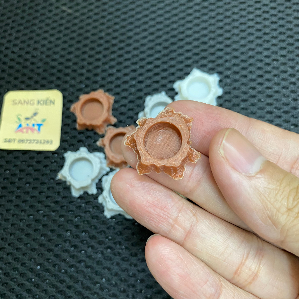 Khay Ăn, Bát Nước Mini 3D Cao Cấp Cho Tank Kiến