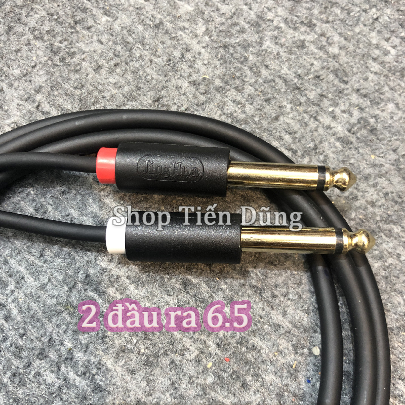 Dây Livestream Chế 1 Đầu 3.5 ra 2 Đầu 6.5 Dùng Cho Mixer,  Icon Pro Âm li- Dây live stream Cao Cấp Chất Lượng