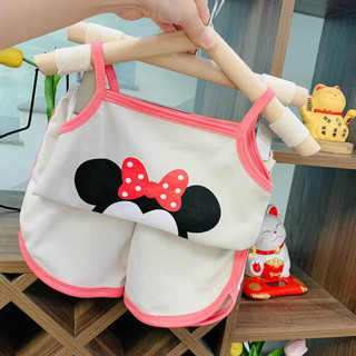 BỘ 2 DÂY COTTON SIÊU MÁT CHO BÉ GÁI