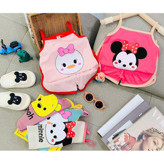 BỘ 2 DÂY COTTON SIÊU MÁT CHO BÉ GÁI