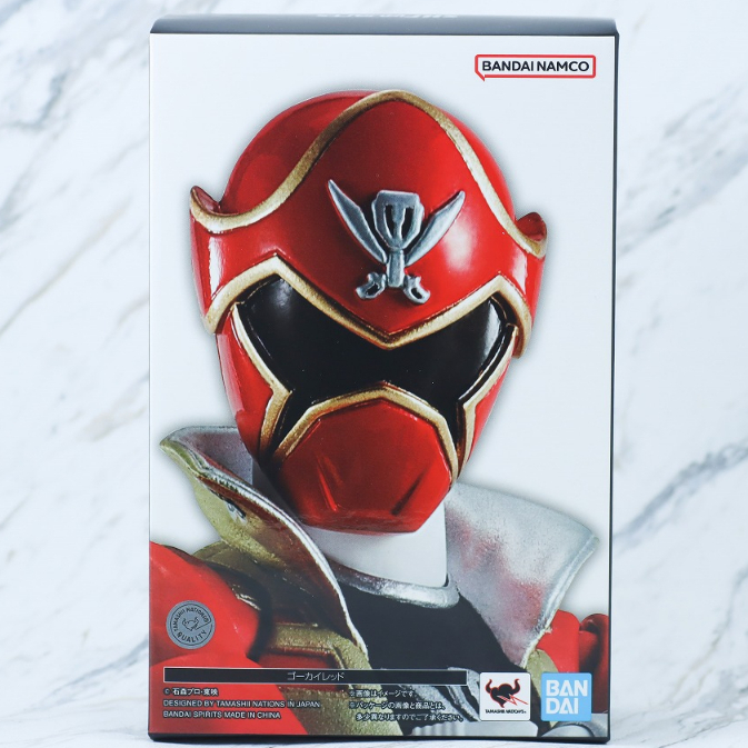 Mô hình SHF Gokai Red 2.0 - S.H.Figuarts SHINKOCCHOU SEIHOU SKC Bandai chính hãng - Siêu nhân hải tặc Gokaiger