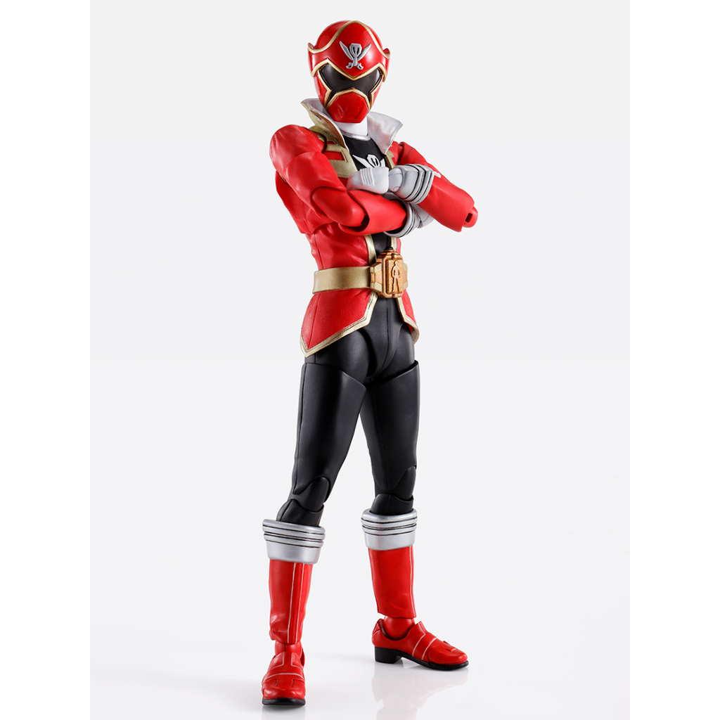 Mô hình SHF Gokai Red 2.0 - S.H.Figuarts SHINKOCCHOU SEIHOU SKC Bandai chính hãng - Siêu nhân hải tặc Gokaiger