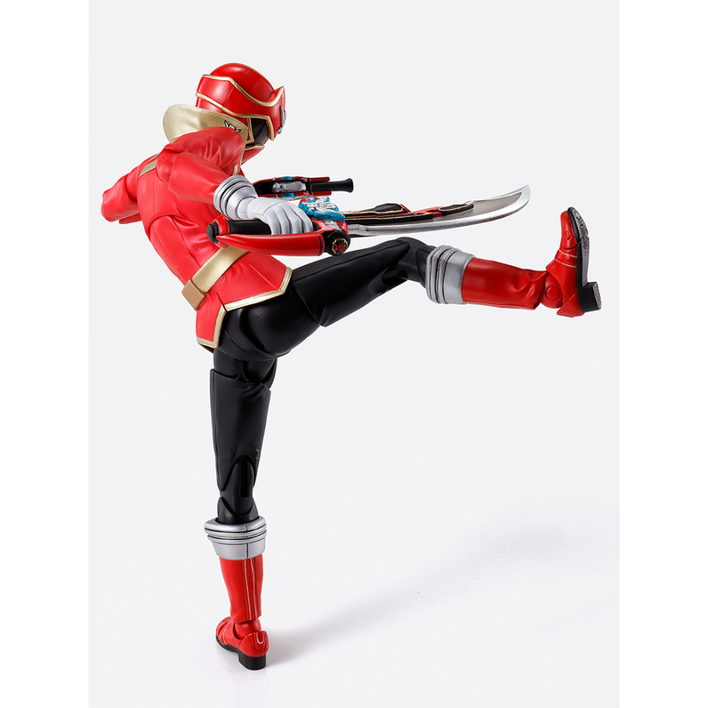 Mô hình SHF Gokai Red 2.0 - S.H.Figuarts SHINKOCCHOU SEIHOU SKC Bandai chính hãng - Siêu nhân hải tặc Gokaiger