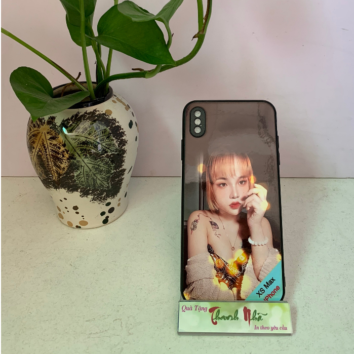 Ốp lưng IPHONE tráng gương  CƯỜNG LỰC  NANO DẺO cao cấp , in theo yêu cầu, siêu đẹp, siêu bền, giá tốt