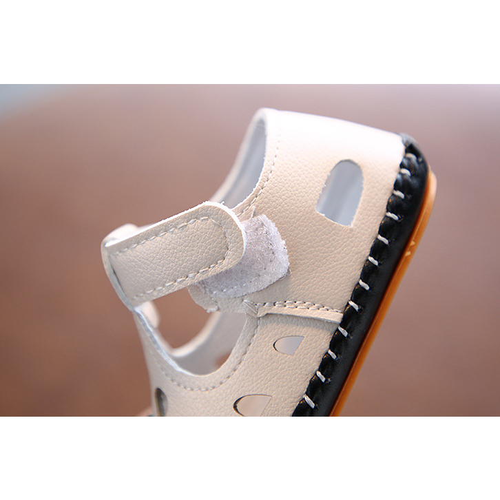 Sandal tập đi giày tập đi dép tập đi bé trai giày dép tập đi bé gái hình mèo dễ thương, nhẹ nhàng, đế mềm chống trượt
