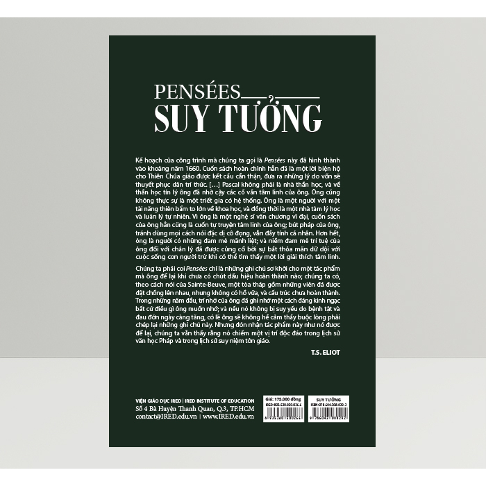 Sách IRED Books - Suy Tưởng - Pensées