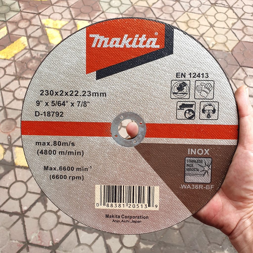 Đá cắt sắt 230mm Makita D-18699