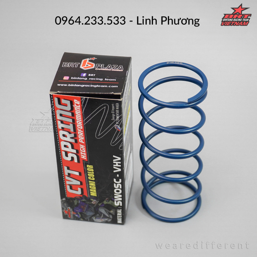 Hàng chính hãng CVT00031 Lò xo nồi CVT Vario 125 ESP 20%