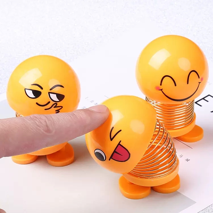 Thú nhún lò xo lắc đầu Emoji siêu vui nhộn siêu chất rất dễ thương