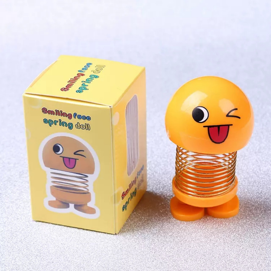 Thú nhún lò xo lắc đầu Emoji siêu vui nhộn siêu chất rất dễ thương