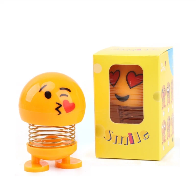 Thú nhún lò xo lắc đầu Emoji siêu vui nhộn siêu chất rất dễ thương
