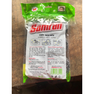 Cọ nồi cước inox nén Samran