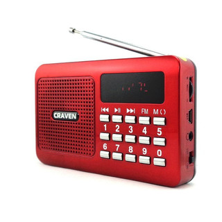 Loa Cắm Thẻ, Usb Craven CR-16 Nghe Pháp - Máy Nghe Đài Craven CR16