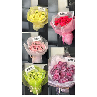 Lưới cuộn bó hoa - lưới vuông