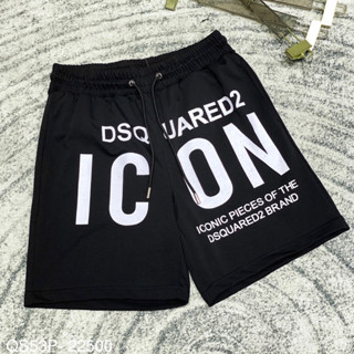 quần đùi nam gió dù dsquared2 icon in ngang