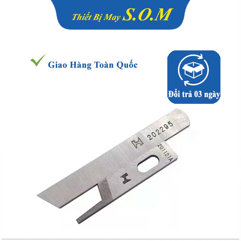 Dao máy vắt sổ công nghiệp ( trên _ dưới )