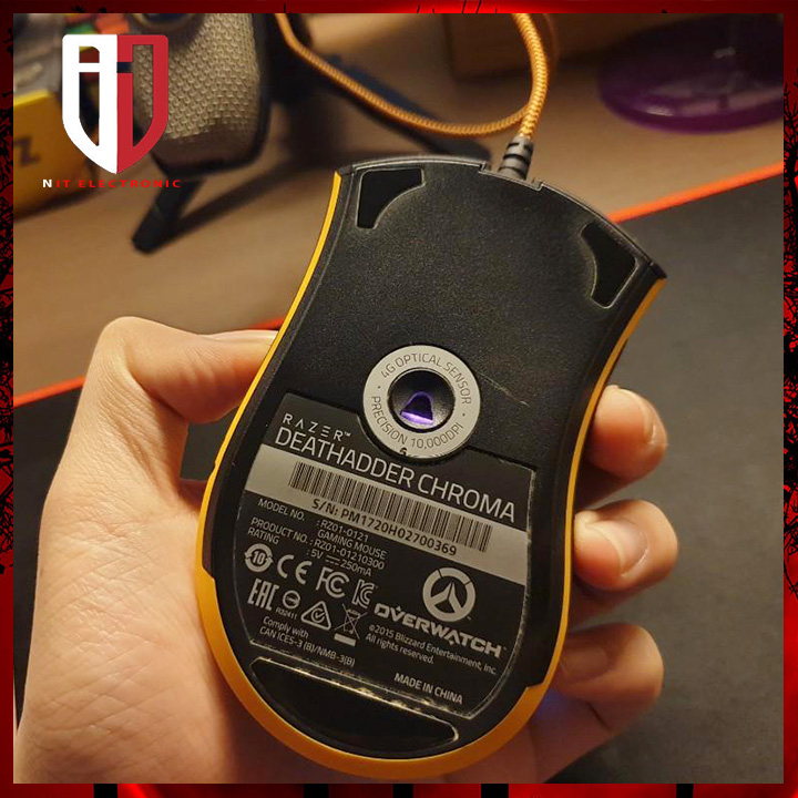 Chuột Gaming Máy Tính Deathadder 5D Led 16000 DPI Có Dây Chuột Vi Tính Pc Chuyên Game