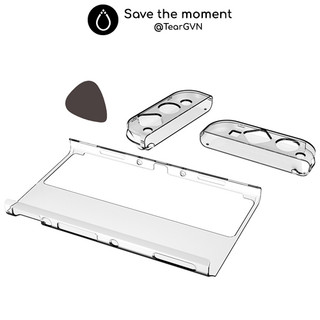 Ốp cứng trong suốt DOBE cho Nintendo Switch Oled