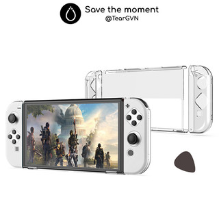 Ốp cứng trong suốt DOBE cho Nintendo Switch Oled