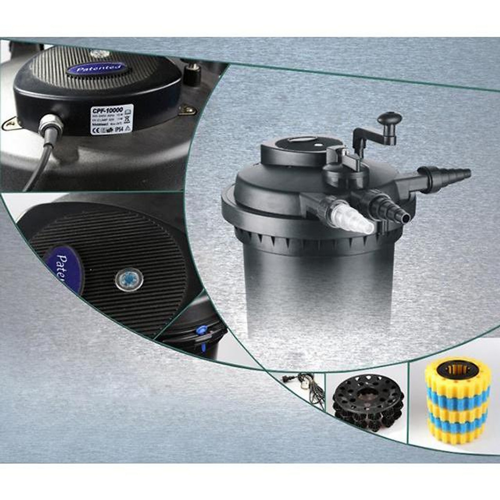 Lọc thùng hồ koi Sunsun CPF 10000-15000-20000-30000 -  Bể cá Hoàng Gia