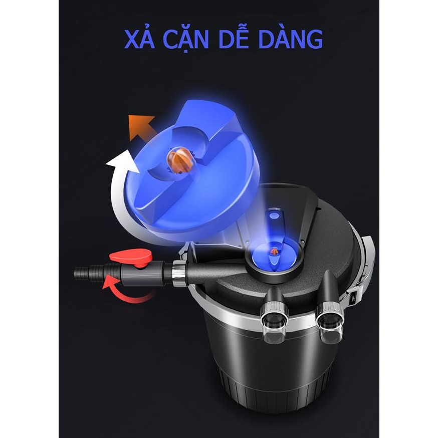 Lọc thùng hồ koi Sunsun CPF 10000-15000-20000-30000 -  Bể cá Hoàng Gia