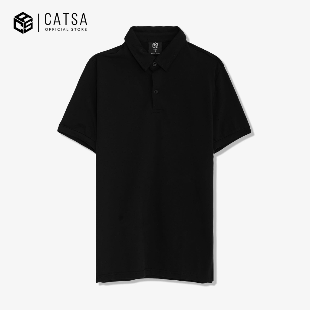 Áo thun polo nhiều màu CATSA 100% cotton thoáng mát, thấm hút mồ hôi ATP205 - 208 - 211 - 215 - 213 - 219