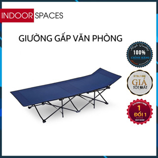 Giường xếp văn phòng ngủ trưa gấp gọn 70x180cm, khung thép chắc chắn INDOOR SPACES