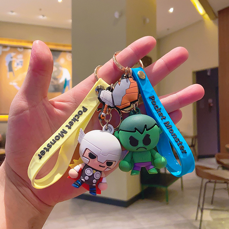 Móc Khoá Siêu Anh Hùng Marvel - Móc Treo Chìa Khoá/Treo Balo Kuboshop