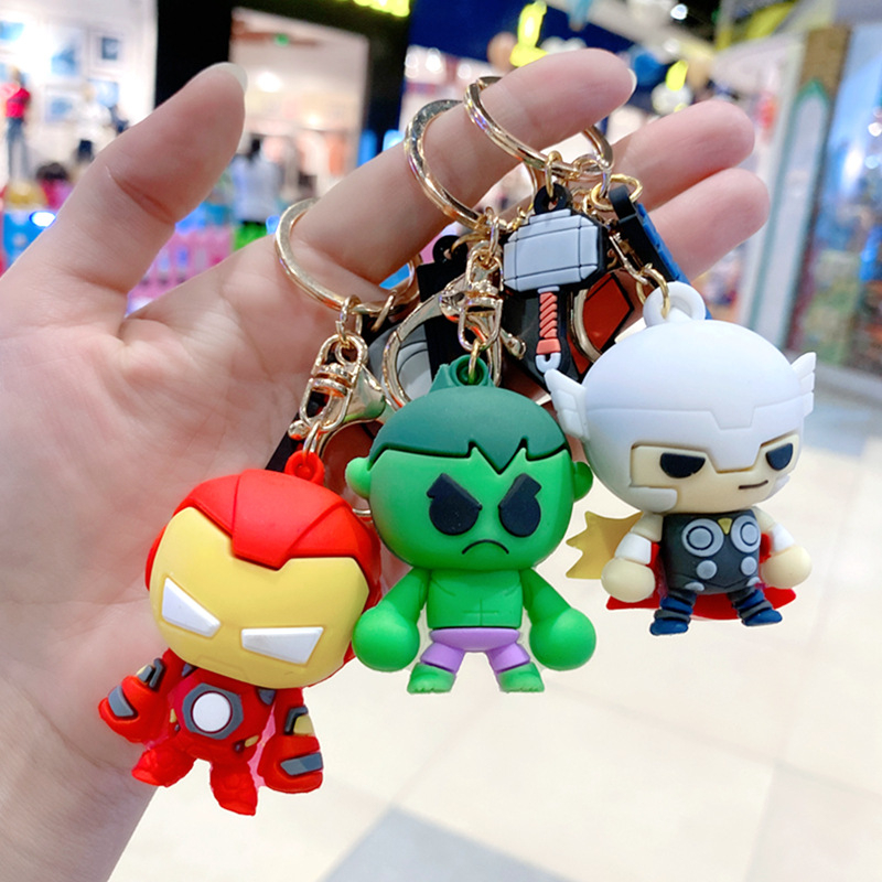 Móc Khoá Siêu Anh Hùng Marvel - Móc Treo Chìa Khoá/Treo Balo Kuboshop