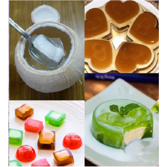 Bột Rau Câu Con Cá Giòn Hiệp Long 25gram/gói