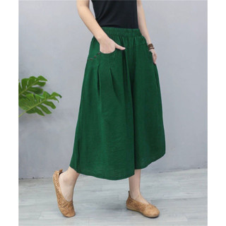 Quần đũi nữ ống rộng, chất liệu đũi Nhật Cao Cấp 5 màu trang nhã Y5