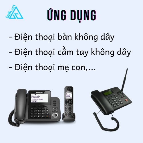 Pin sạc điện thoại bàn Panasonic chính hãng, pin sạc điện thoại bàn không dây AAA 700mAh 1.2V