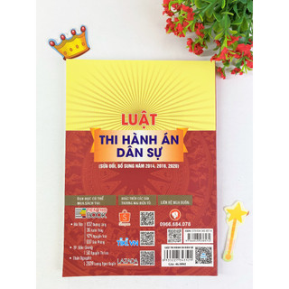 Sách - Luật thi hành án dân sự (Sửa đổi, bổ sung năm 2014, 2018, 2020) - ndbooks