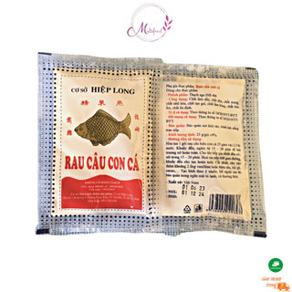 Bột rau câu con cá giòn hiệp long 25gram/gói