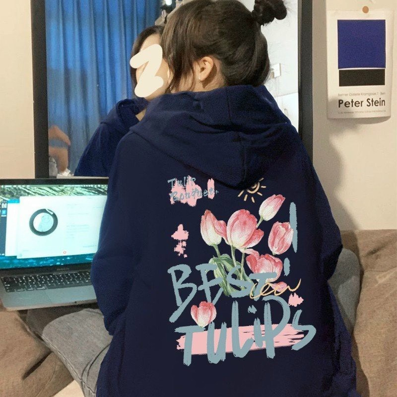 Áo Khoác HOODIE BEST TULIPS Zip Nam Nữ Dày Dặn Chất Nỉ Bông Unisex