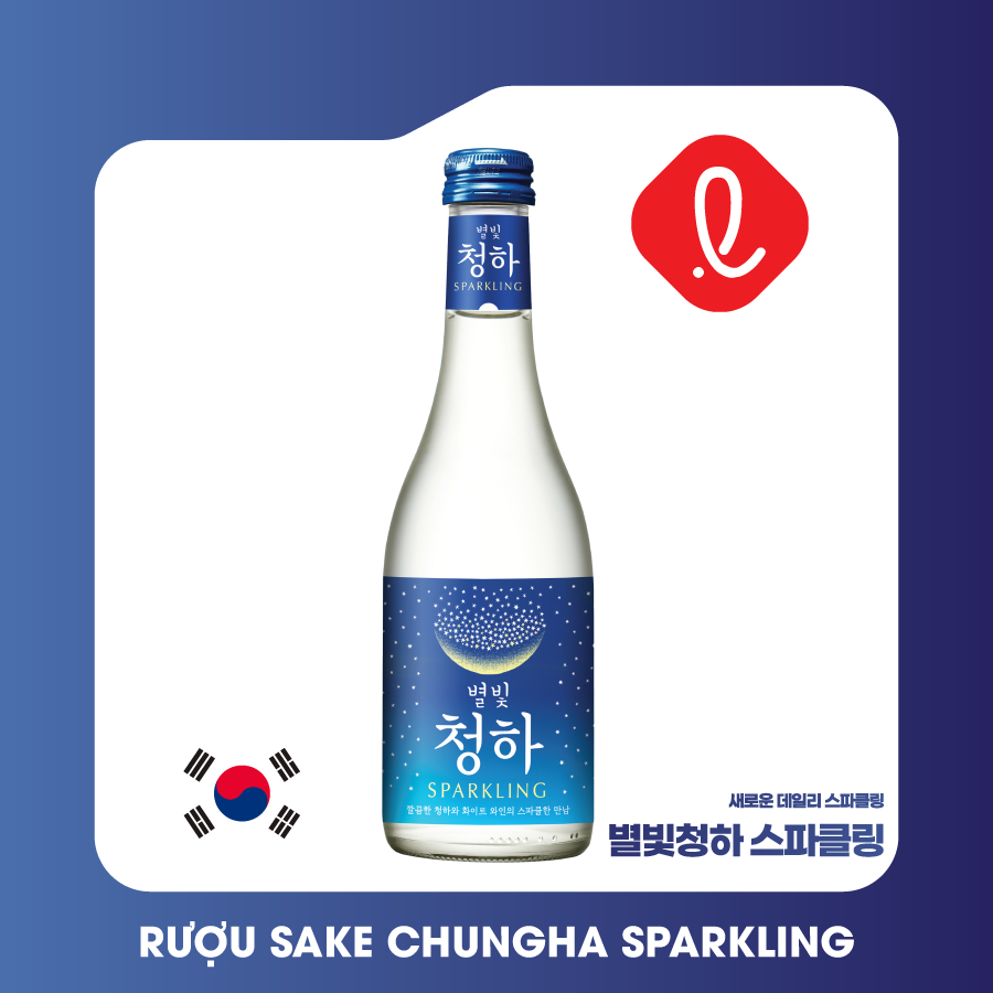 RƯỢU SAKE CÓ GAS CHUNGHA STARLIGHT