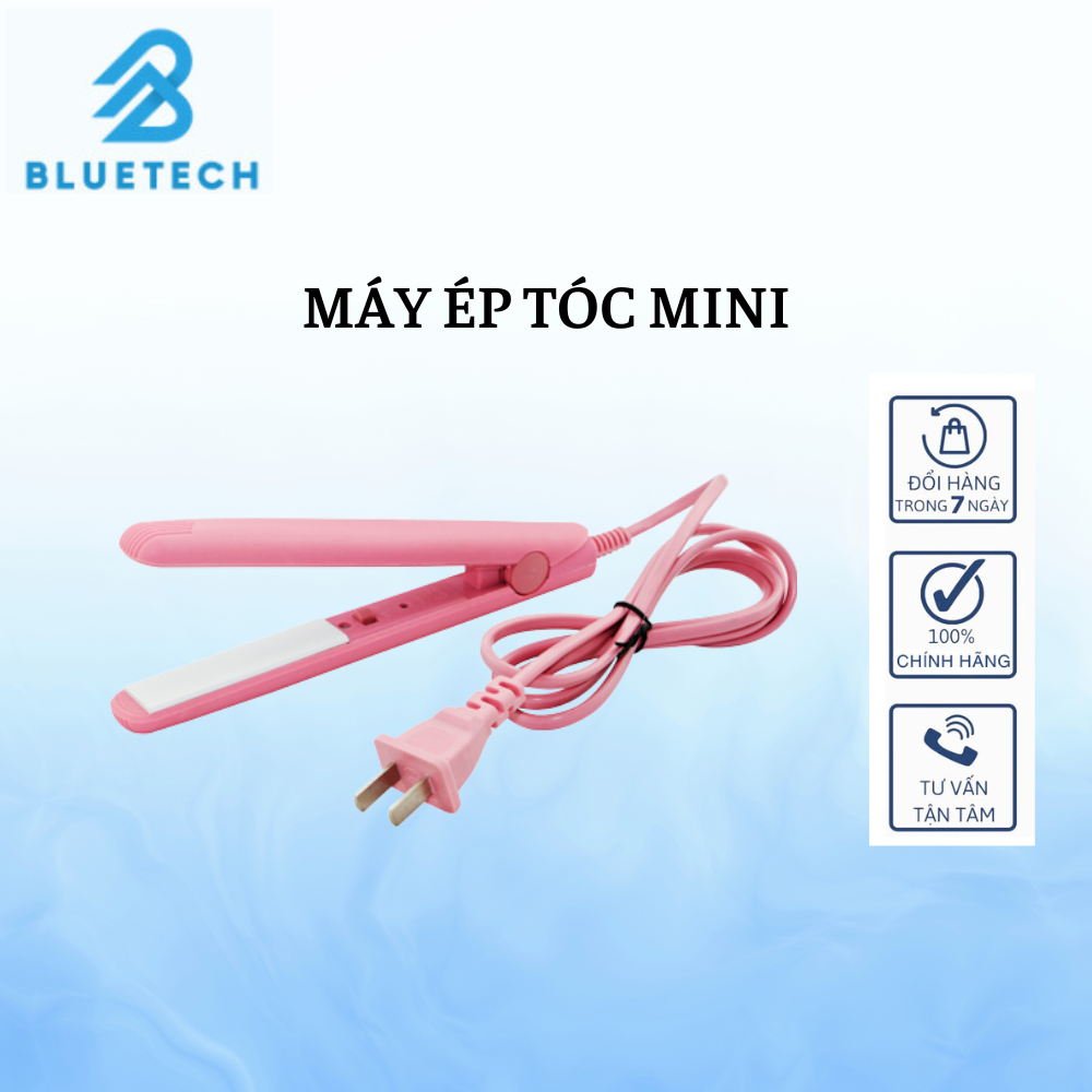 Máy ép tóc mini, máy là thẳng tóc duỗi tóc nhỏ gọn