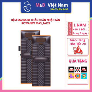 Đệm massage toàn thân ROWANTO NHẬT BẢN, thảm massage toàn thân,nệm massage chống nhức mỏi, massage
