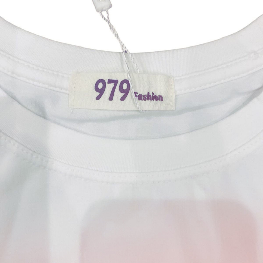 Áo Thun Nam Nữ Cotton Thái Nhập In Chữ Nổi Pink Jean Chất Cotton Mát Mẻ, Co Giãn 4 Chiều Freesize 38kg-63kg