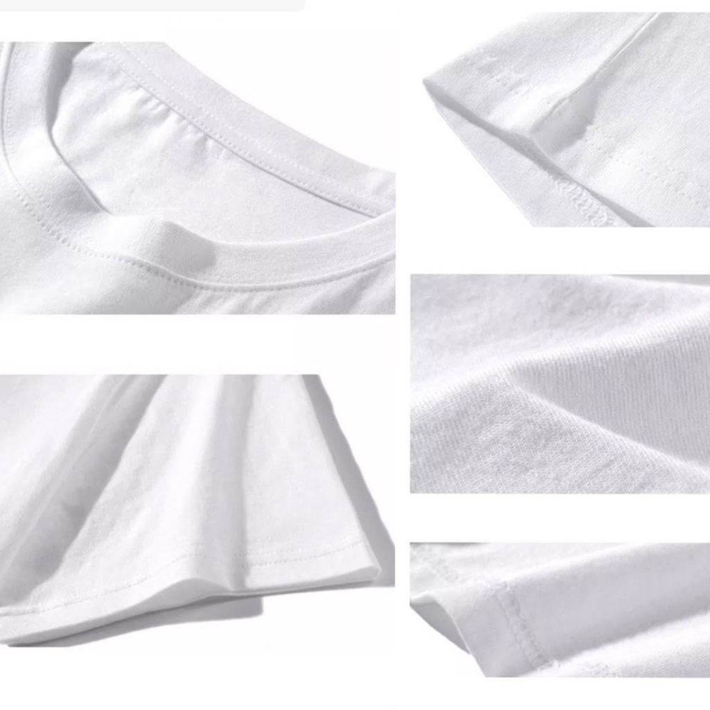 Áo Thun Nam Nữ Cotton Thái Nhập In Chữ Paris Chất Cotton Mát Mẻ, Co Giãn 4 Chiều Freesize 38kg-63kg