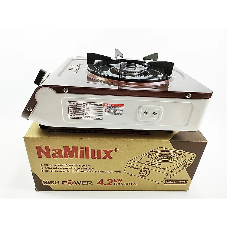 Bếp Ga, Bếp Gas Đơn Namilux SM3163APF - Hàng Chính Hãng