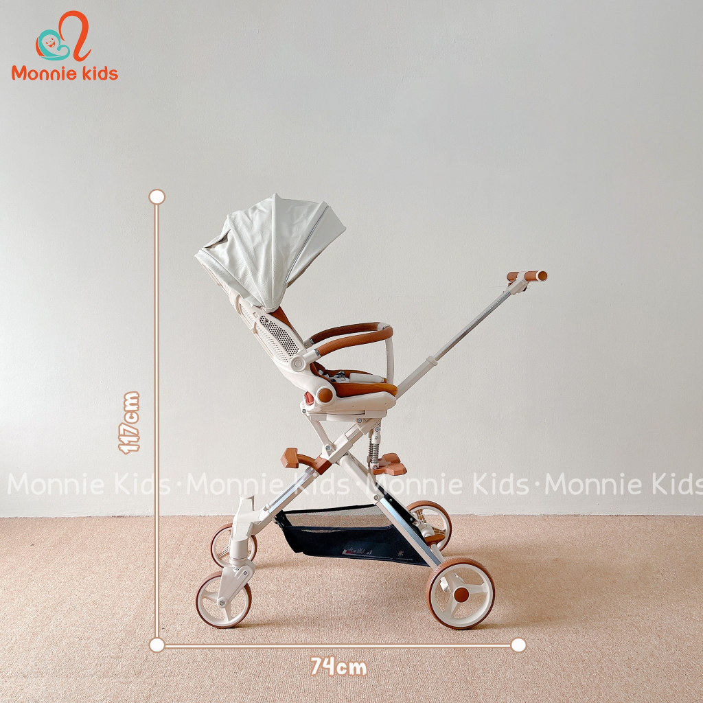 Xe đẩy gấp gọn Playkids X6-4 , Xe đẩy cho bé sơ sinh