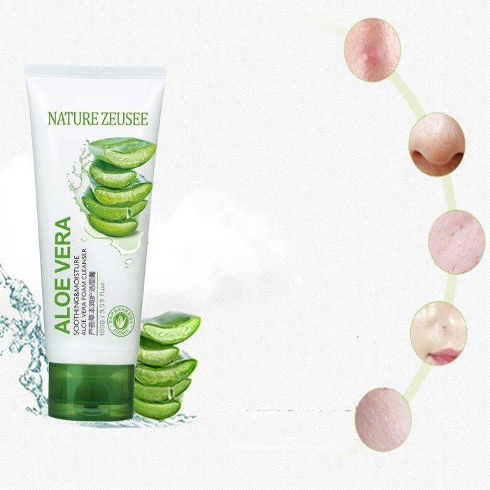Sữa rửa mặt nha đam Aloe Vera 100g