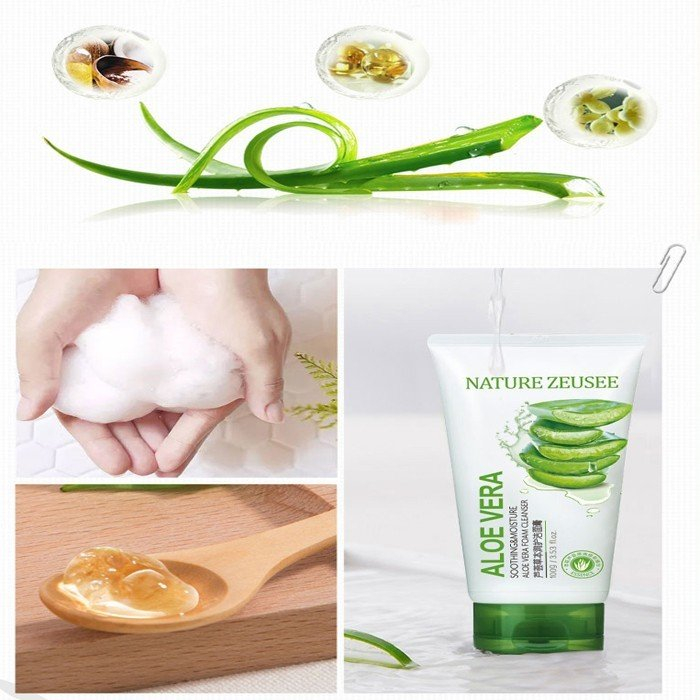 Sữa rửa mặt nha đam Aloe Vera 100g