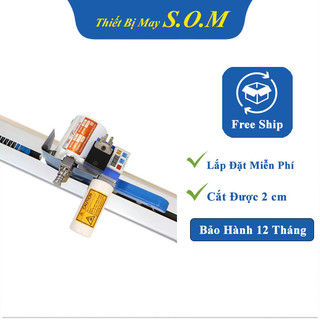 Đầu máy cắt đầu bàn > Máy cắt vải đầu bàn nguyên bộ đầy đủ thanh ray 2m4 , 2m6 bảo hành 12 tháng