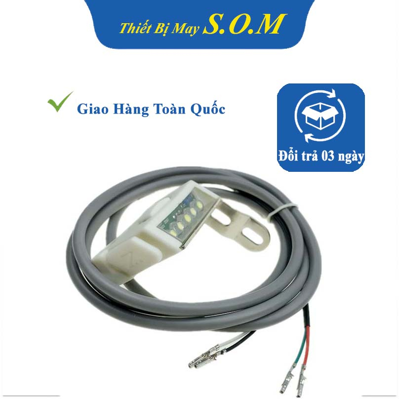 Đèn nút lại mối máy may 1 kim điện tử