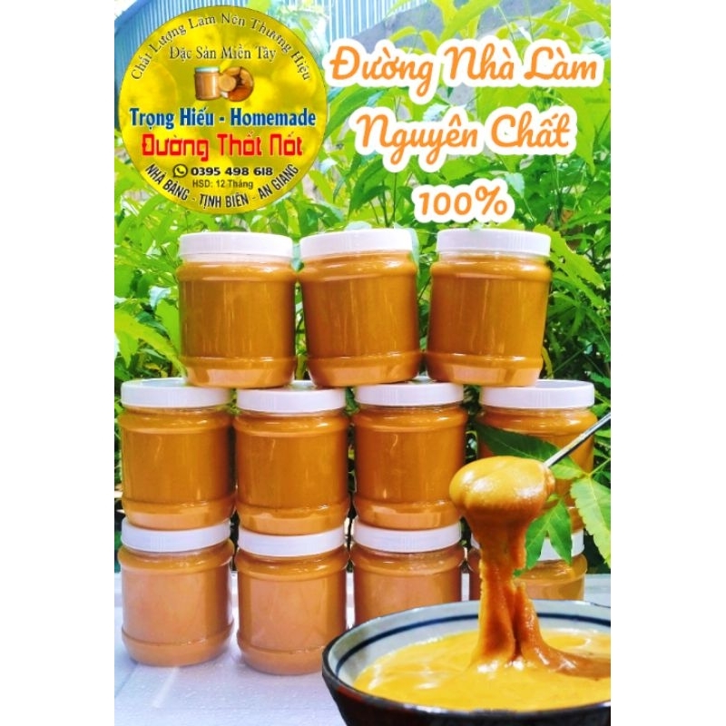 Đường thốt nốt - Đặc sản An Giang - Nguyên chất, nhà làm, thơm ngon, chất lượng -